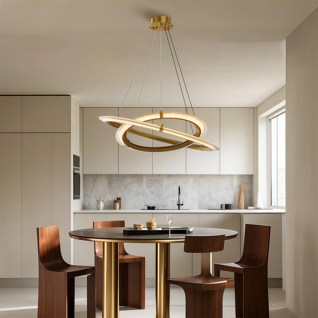 Modern Round Chandelier Luxury Design Ceiling Light