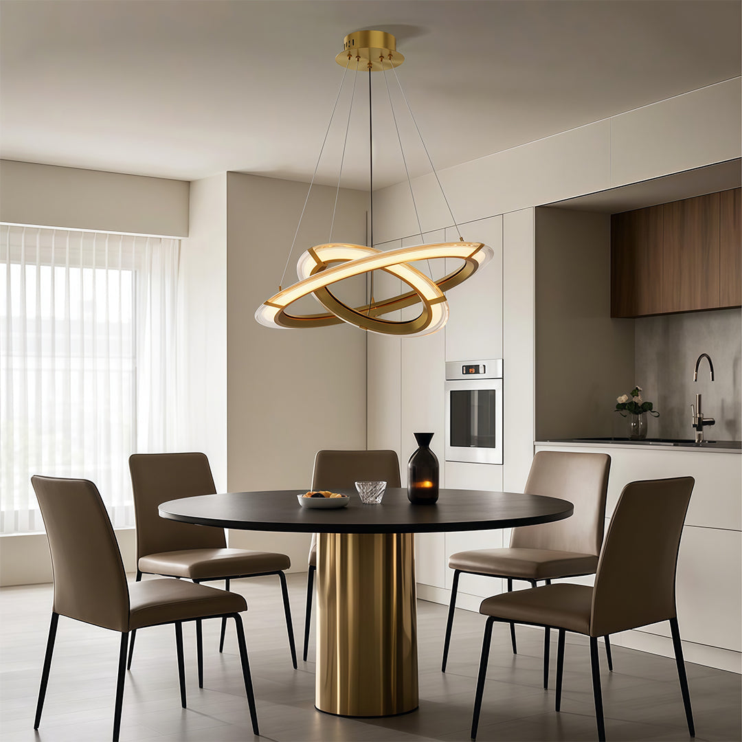 Modern Round Chandelier Luxury Design Ceiling Light