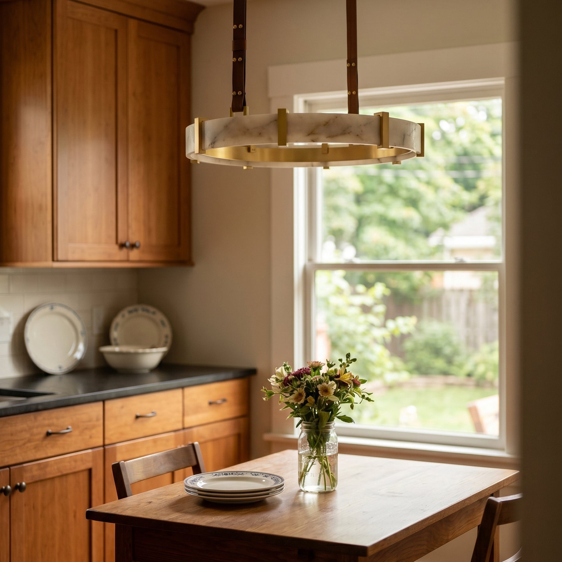 Zelda Alabaster Chandelier