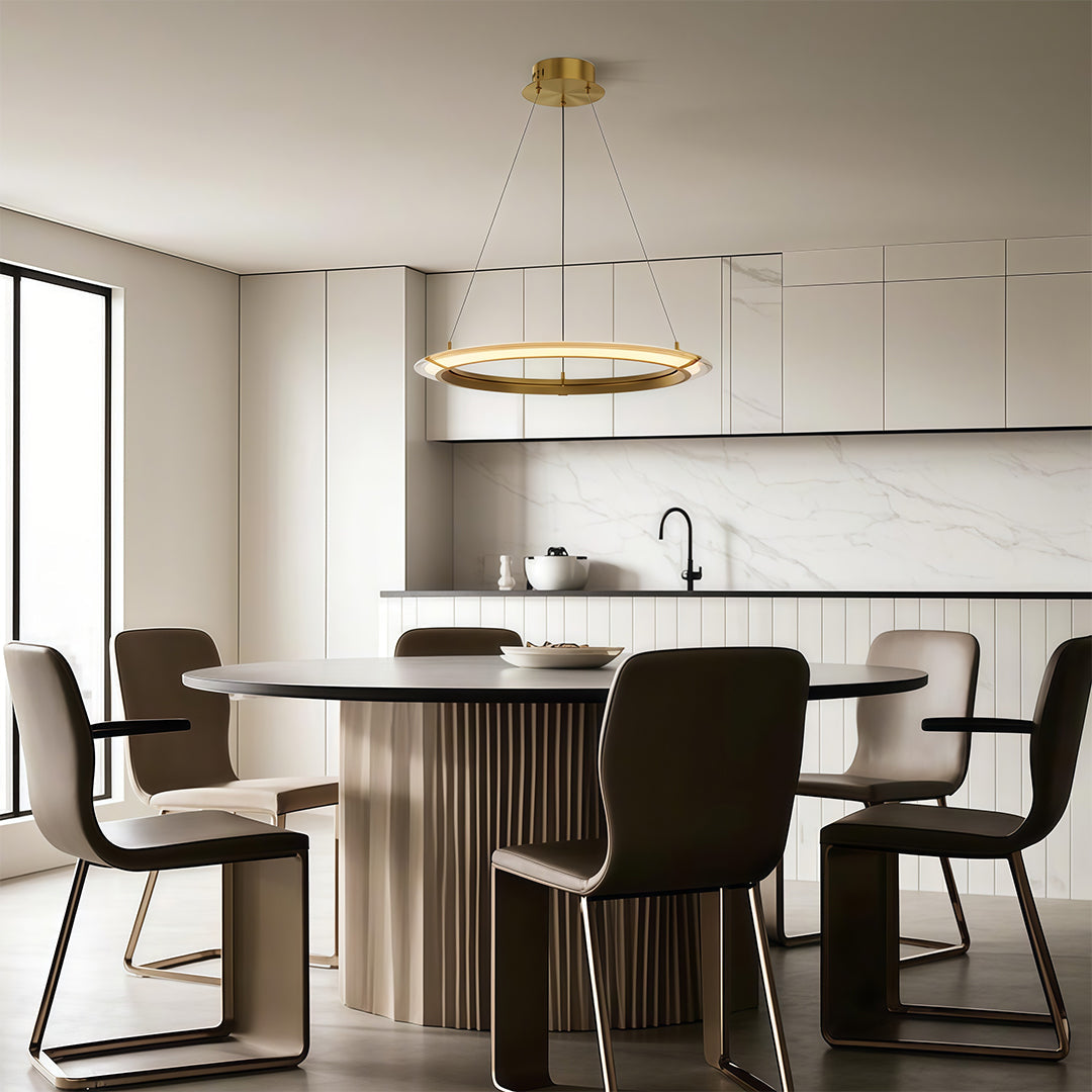 Modern Round Chandelier Luxury Design Ceiling Light