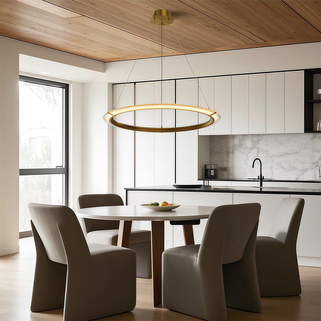 Modern Round Chandelier Luxury Design Ceiling Light