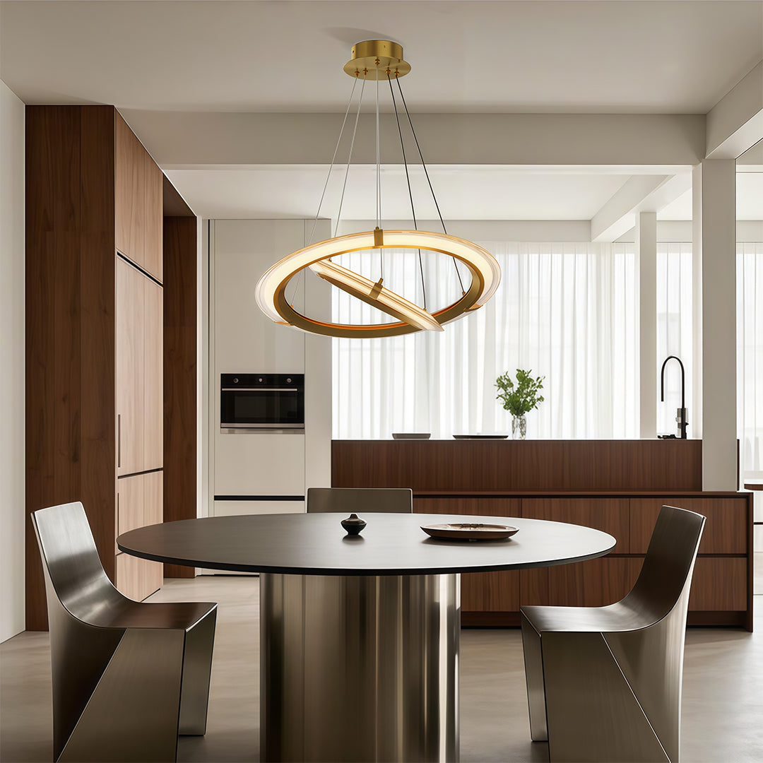 Modern Round Chandelier Luxury Design Ceiling Light