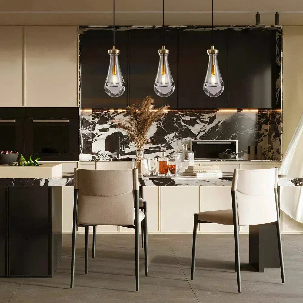 RAFZ Linear Chandelier 3-Light 22"