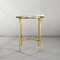 Thaddeus Marble Round Side Table 18