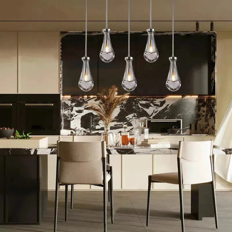RAFZ Linear Chandelier 5-Light 36"