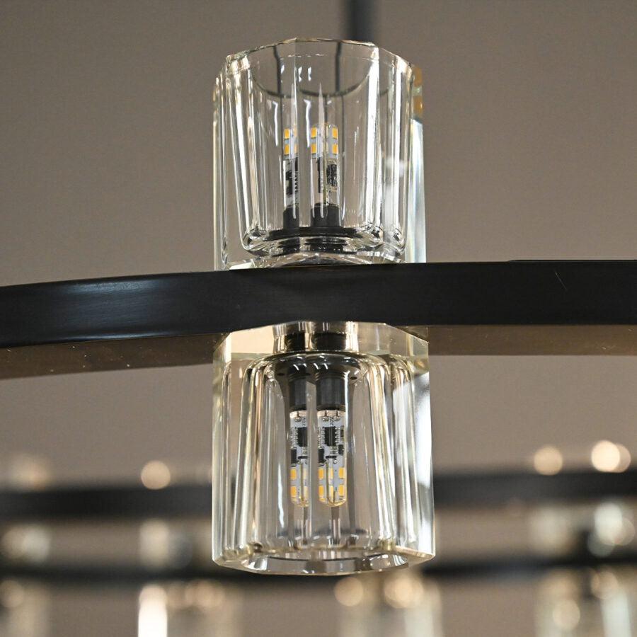 Arcachen Crystal Round Chandelier 48"