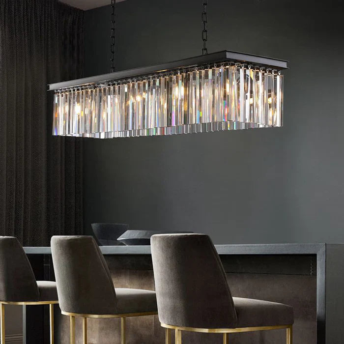 Rhyfz Rectangular Chandelier 59"