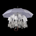 12 Lights Crystal Lighting with Umbrella - Joyfuzzy