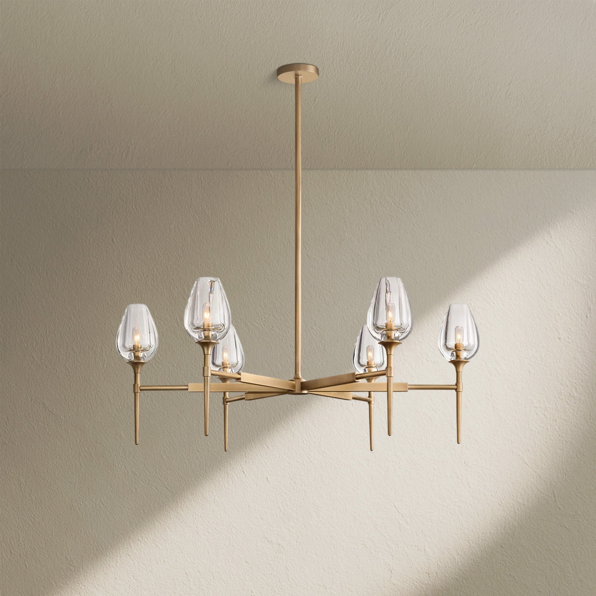 Tulfze Round Chandelier 27"42"54"