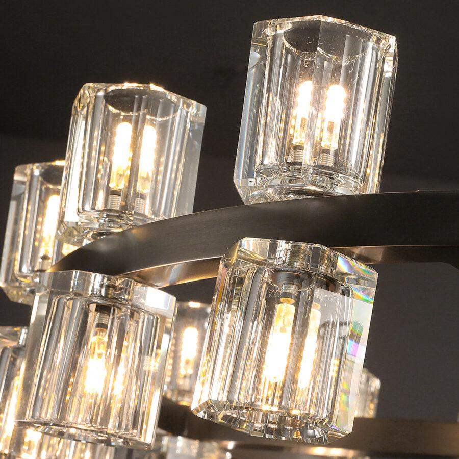 Arcachen Crystal Round Chandelier 60"