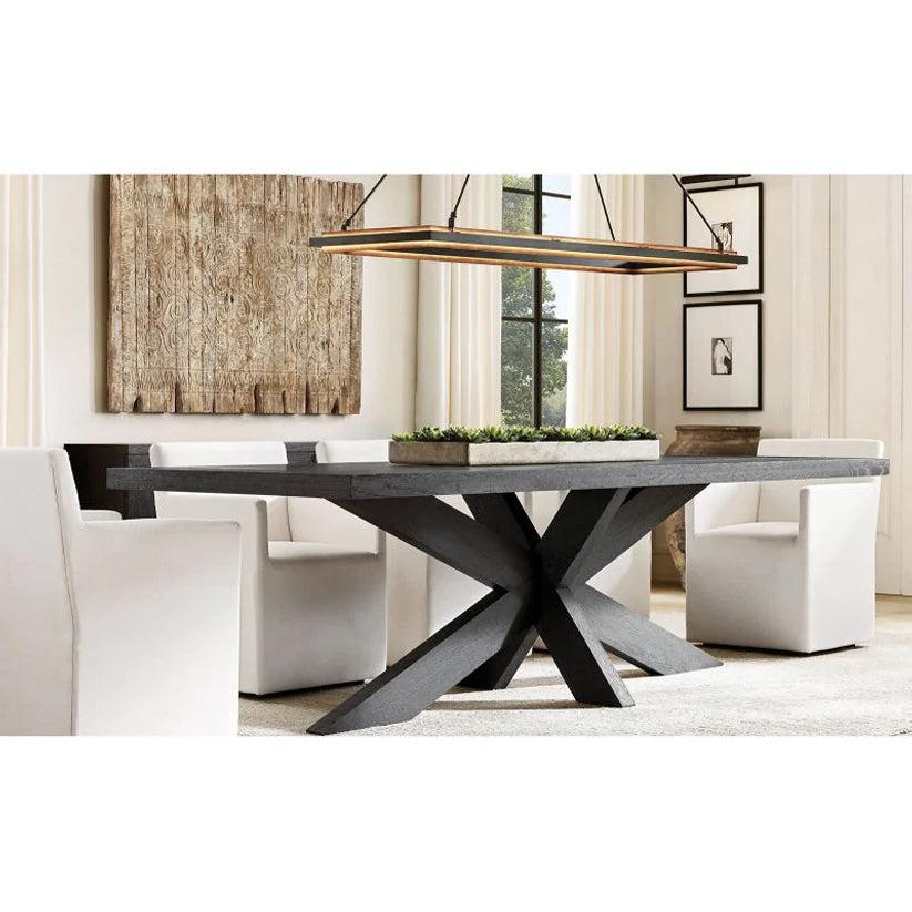 Peral Rectangular Chandelier 50"62"