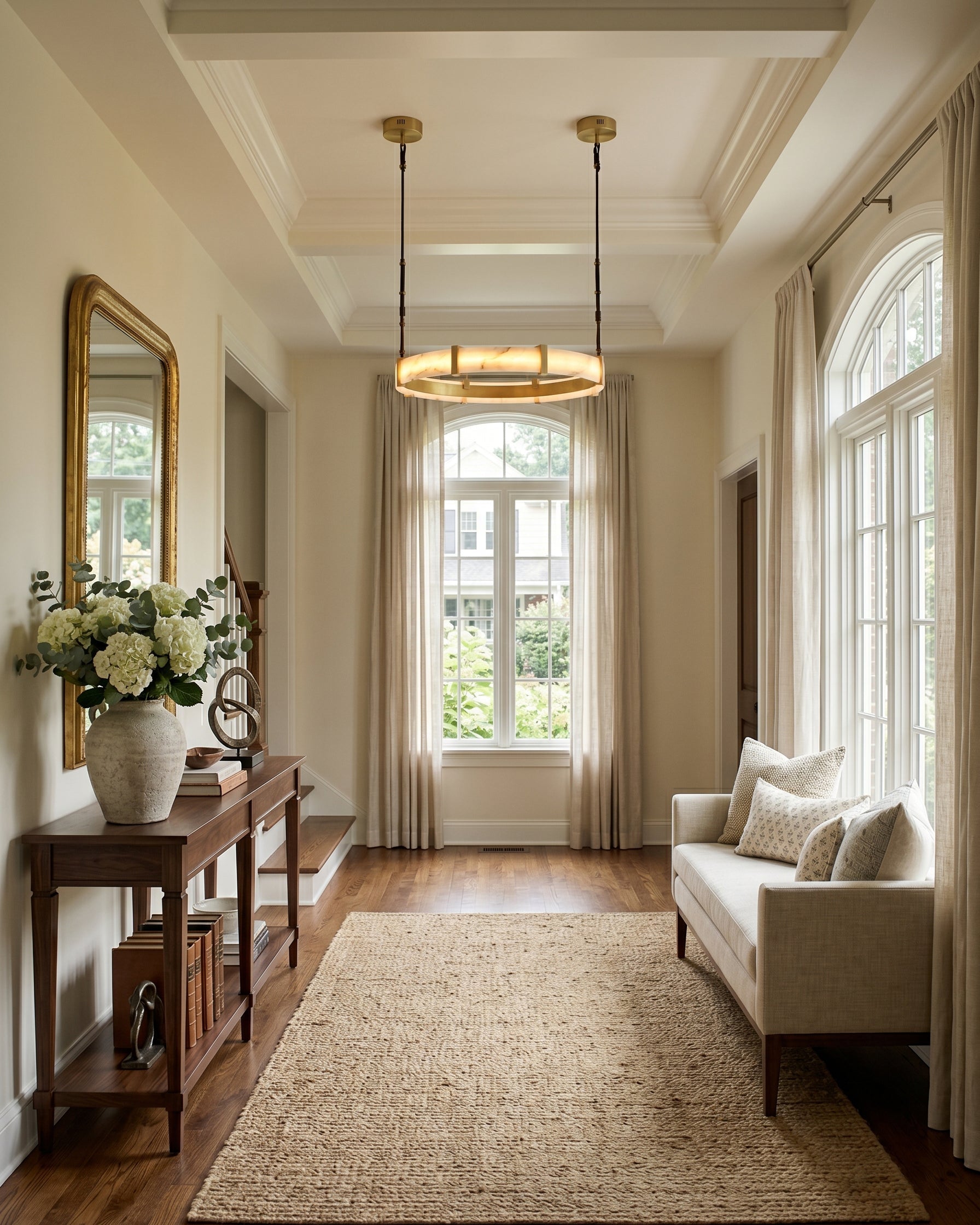 Zelda Alabaster Chandelier