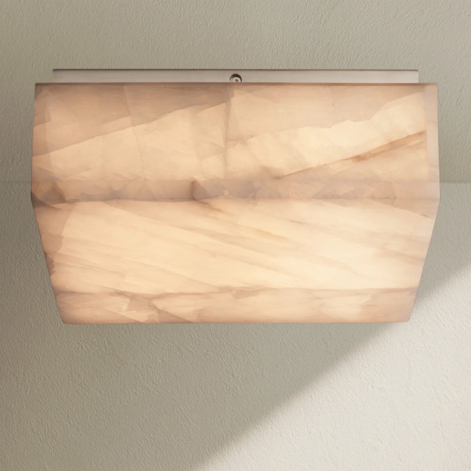 Rivfz Calcite Square Flushmount 6"10"14"
