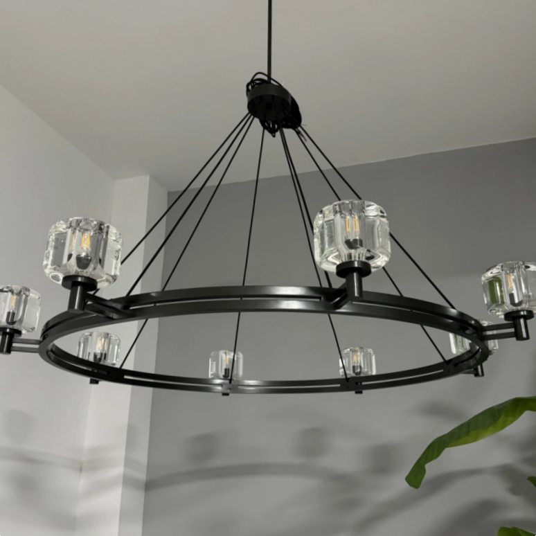 Deamafz Round Chandelier 36"48"60"