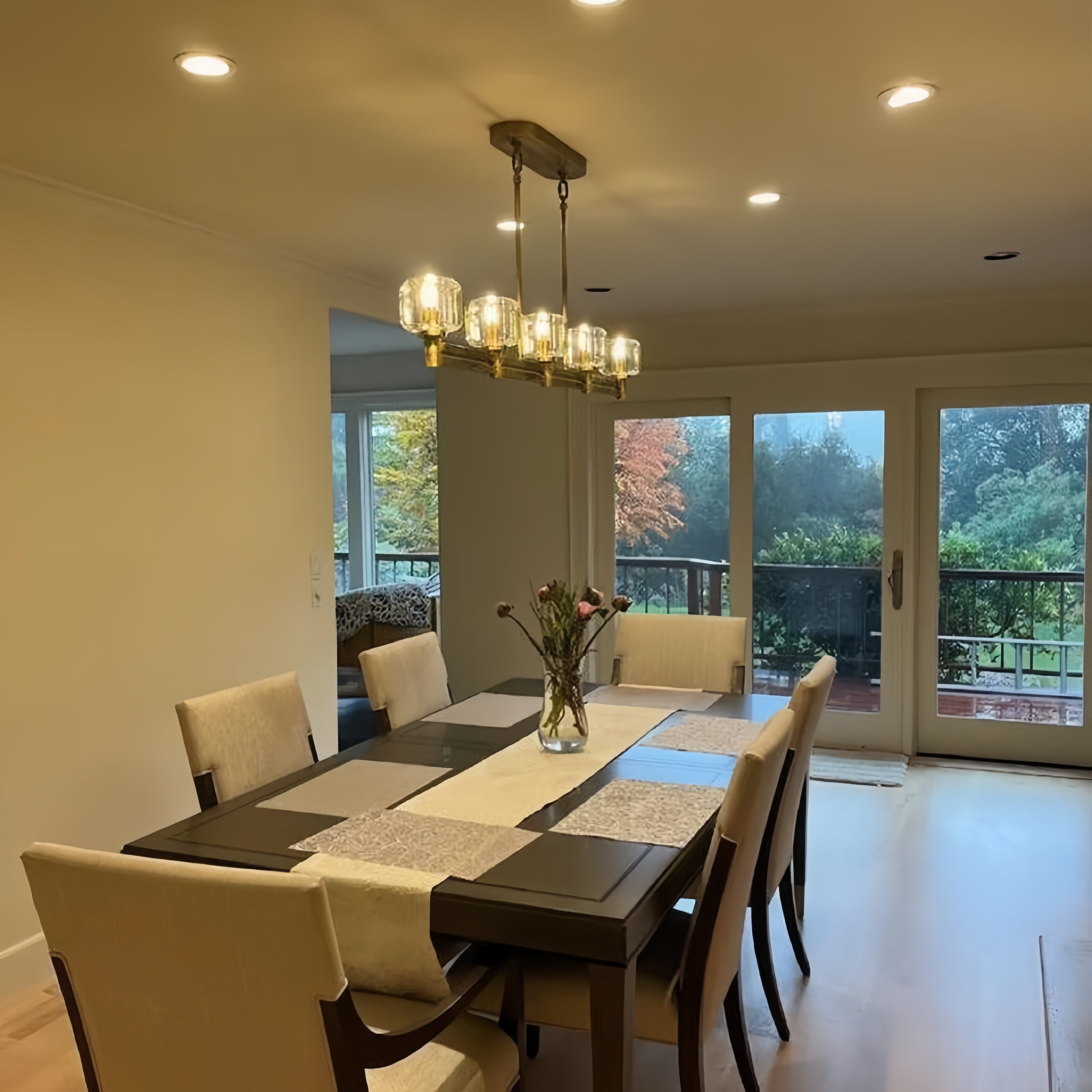 Deamafz Linear Chandelier 54"72"