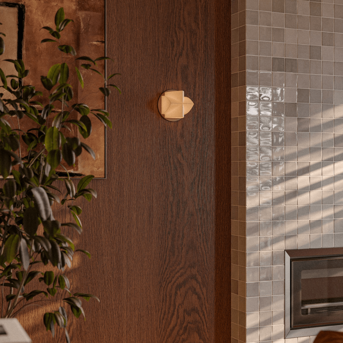 Solara Geometric Wall Sconce