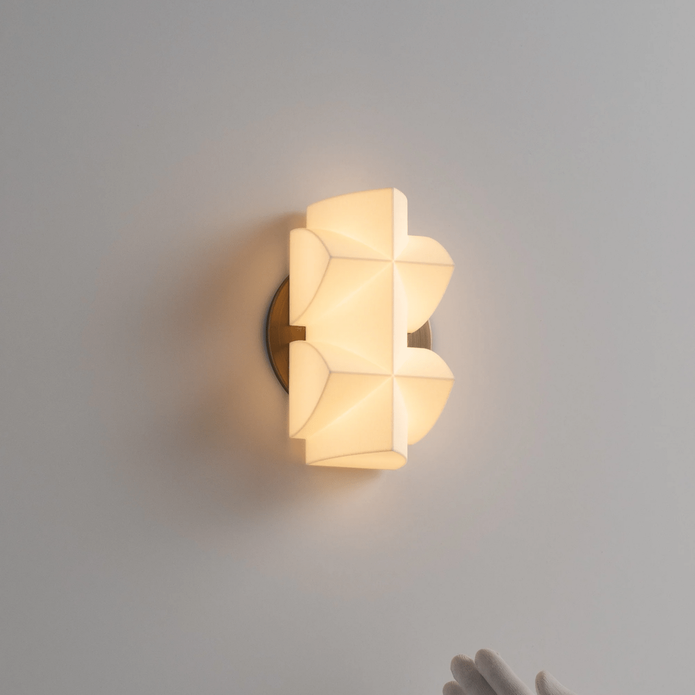 Solara Geometric Wall Sconce