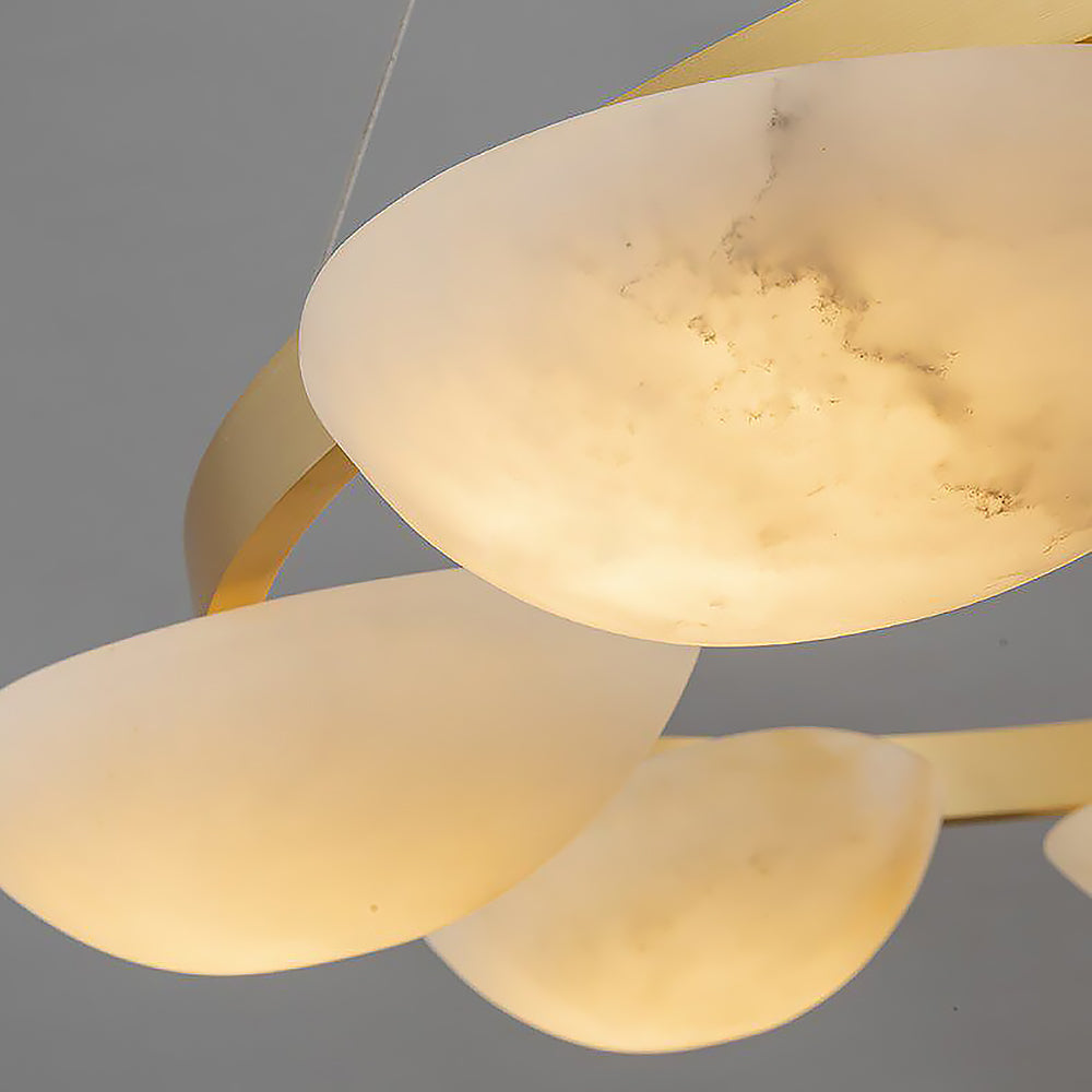 Crown Alabaster Chandelier