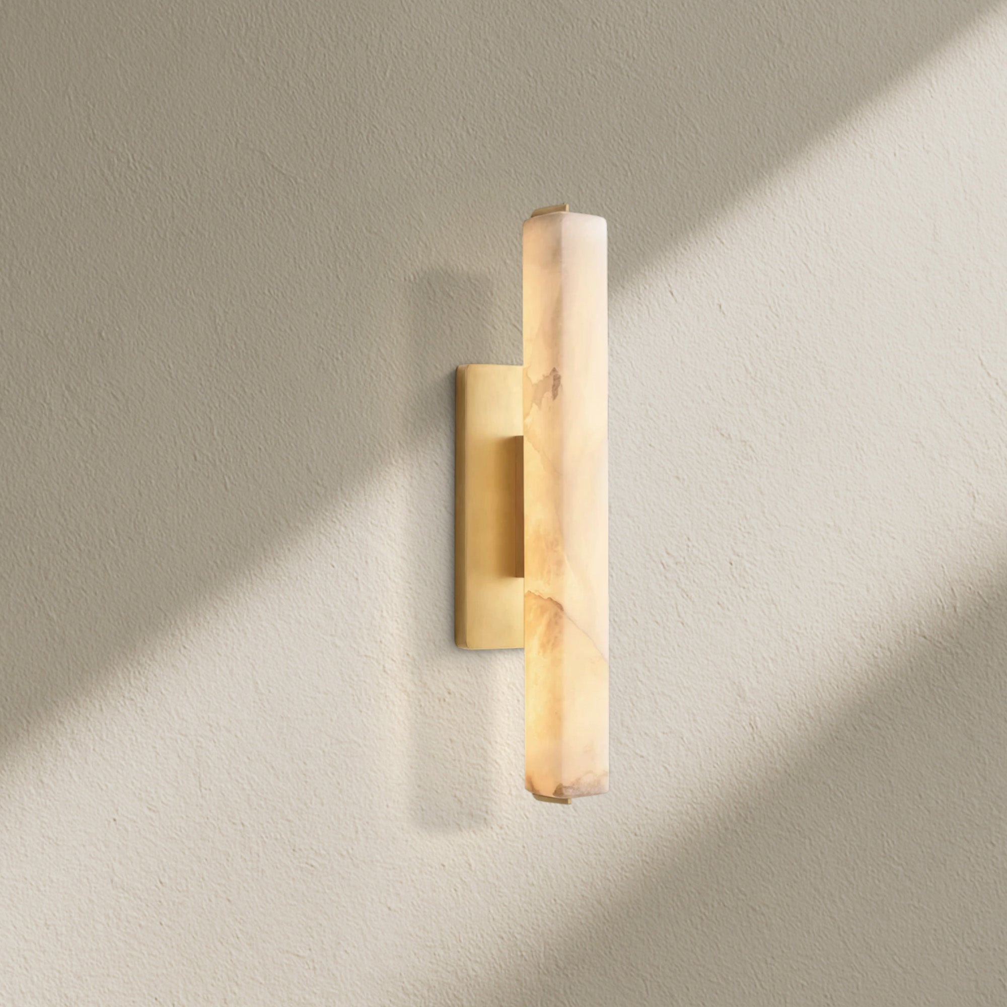 Aufz Alabaster Single Sconce