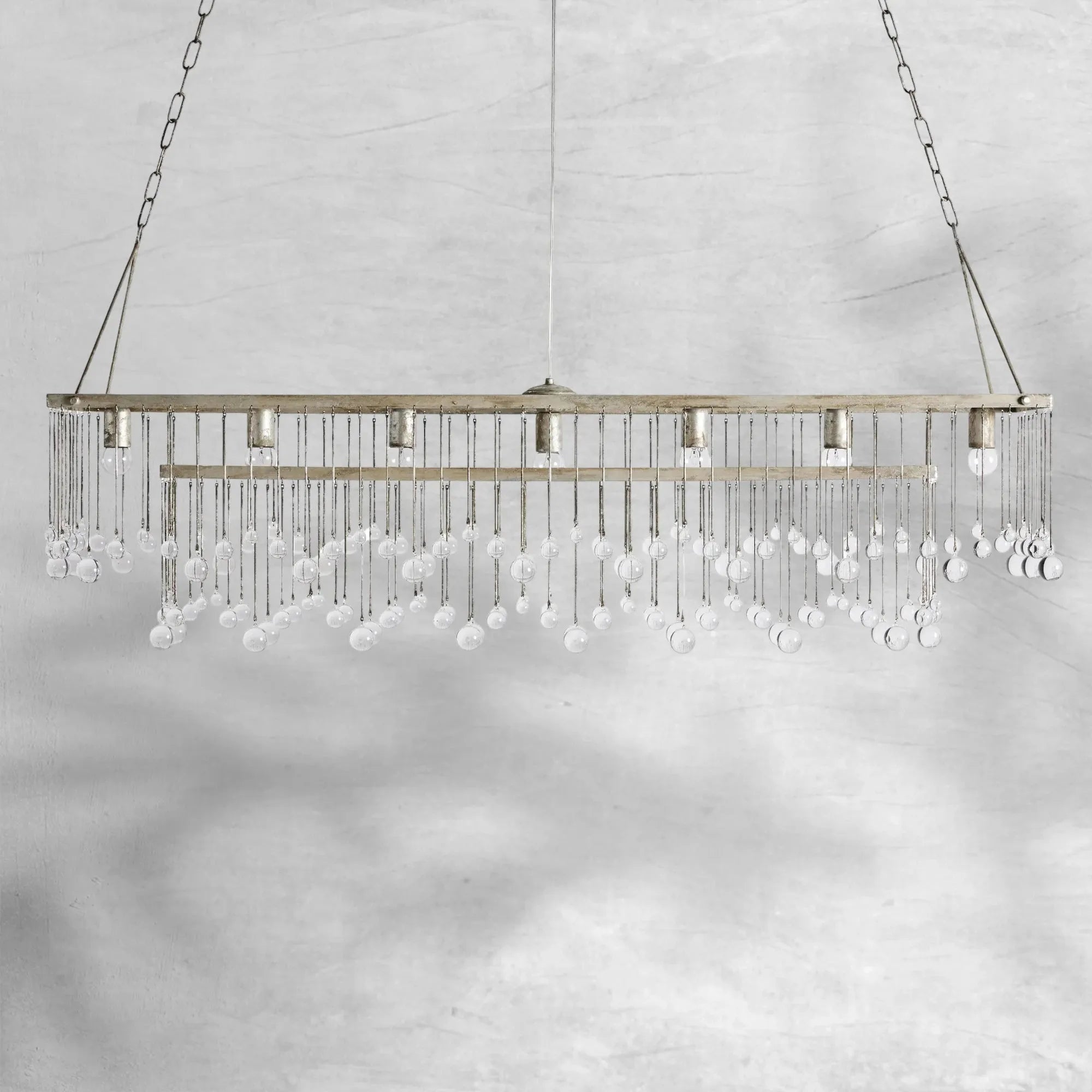 Aubrey Rectangular Chandelier 47''60''