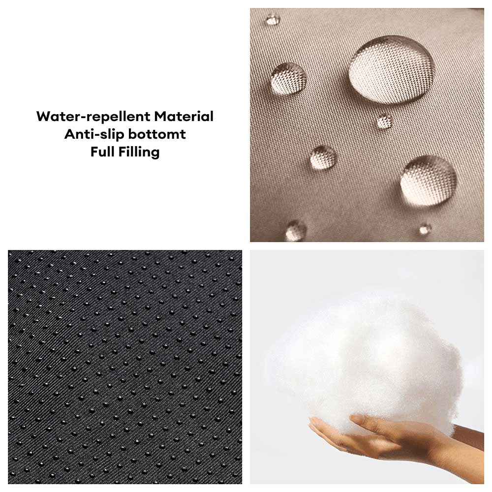 Travel Protection Booster Waterproof Elevated & Thickened Dog Car Seat Bed