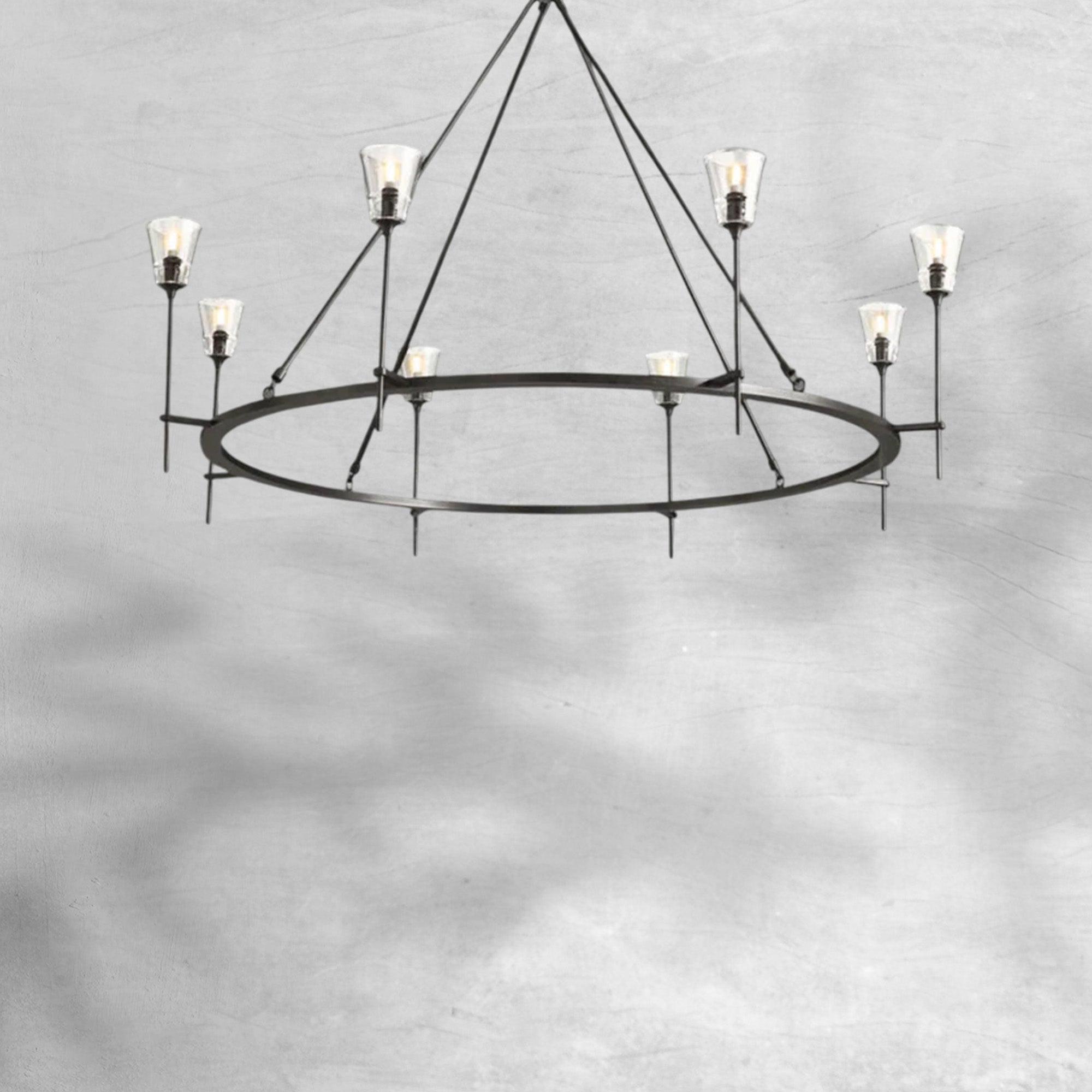 Torfz Round Chandelier 58"