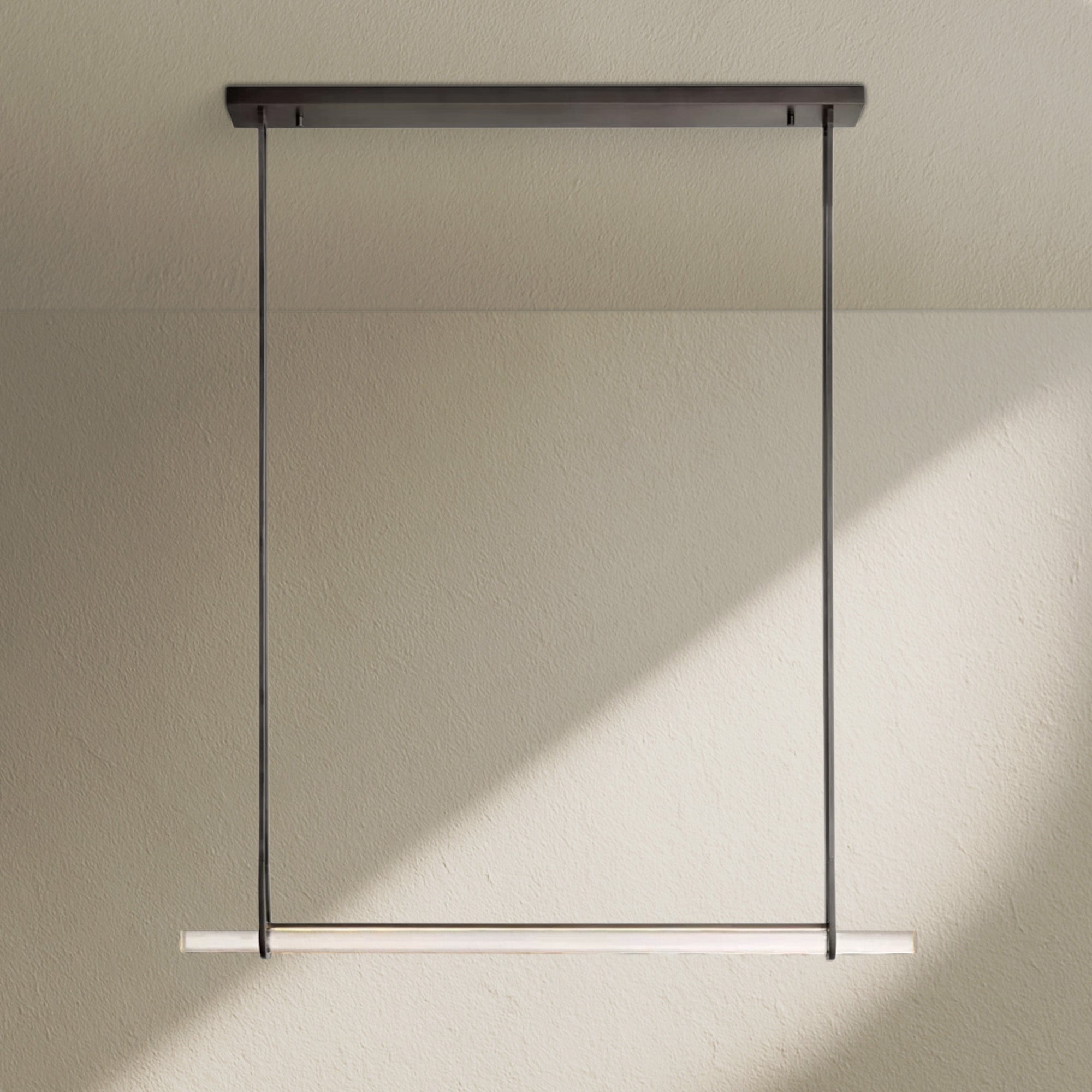 Aufz Crystal Single Bar Linear Chandelier