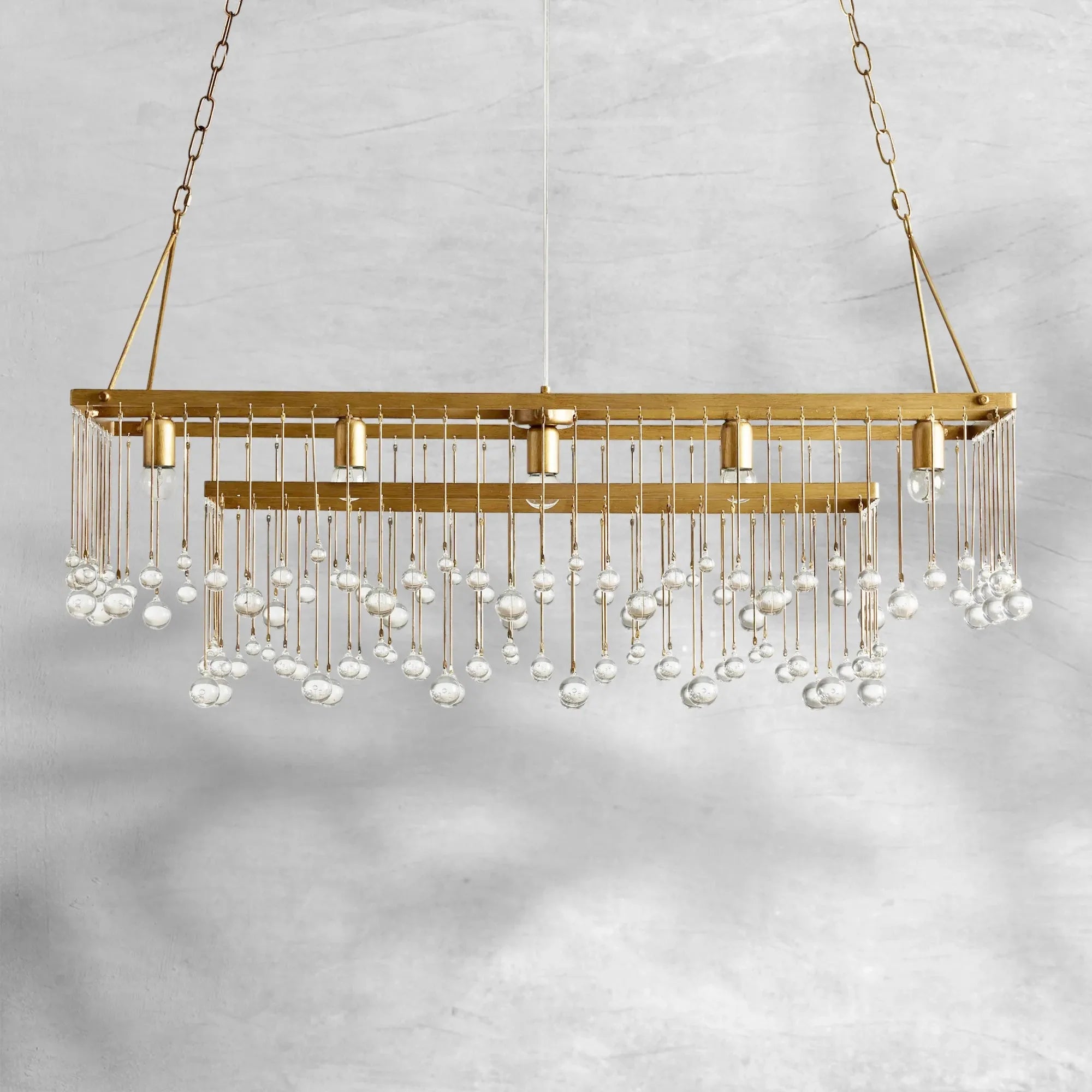 Aubrey Rectangular Chandelier 47''60''