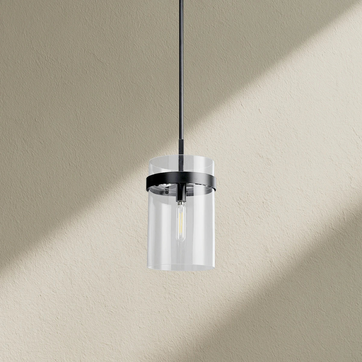 Lavefz Modern Blown Glass Pendant Light 8", 10", 12"