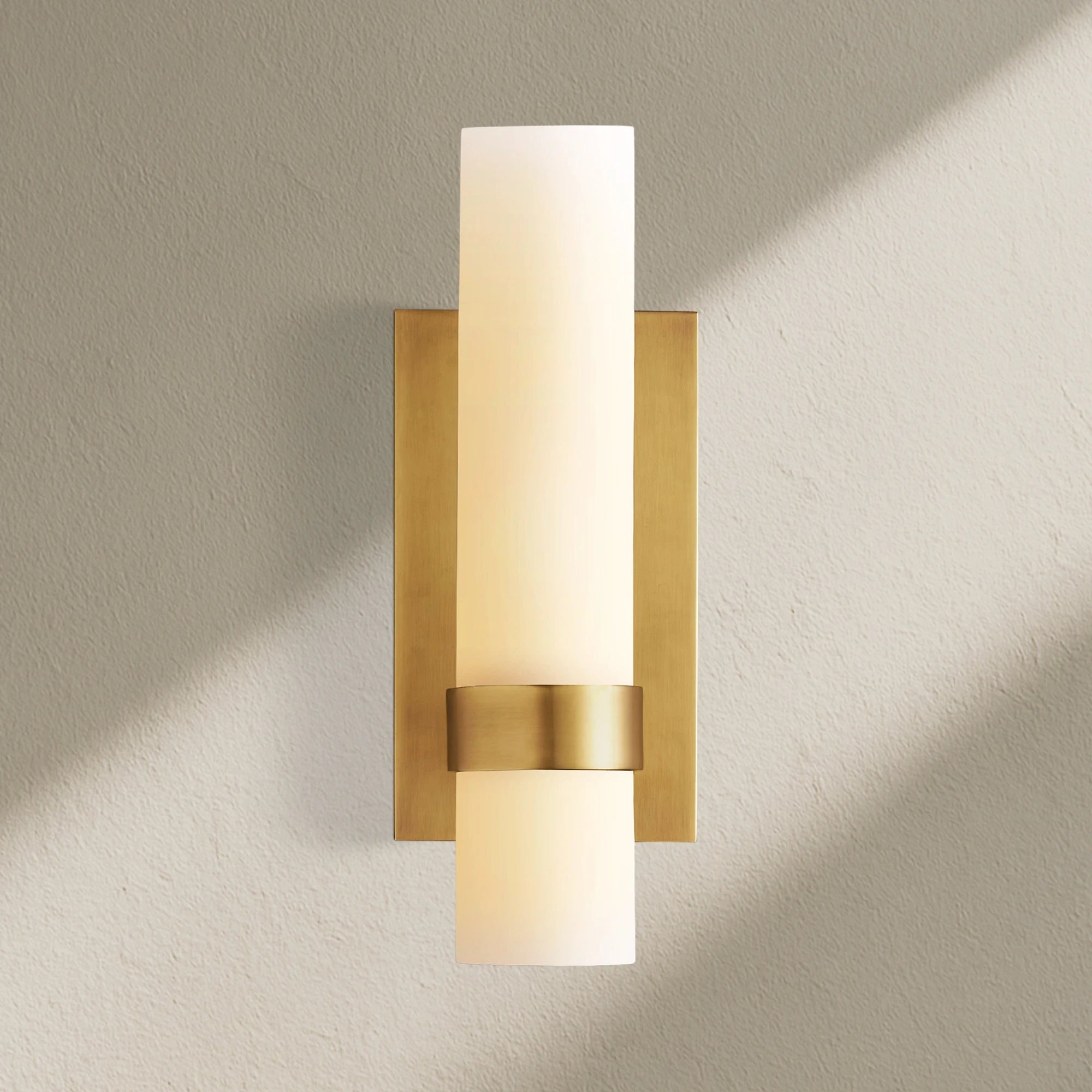 Ravfz Milk Glass Sconce