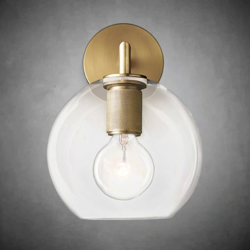 Utifz Globe Shade Sconce