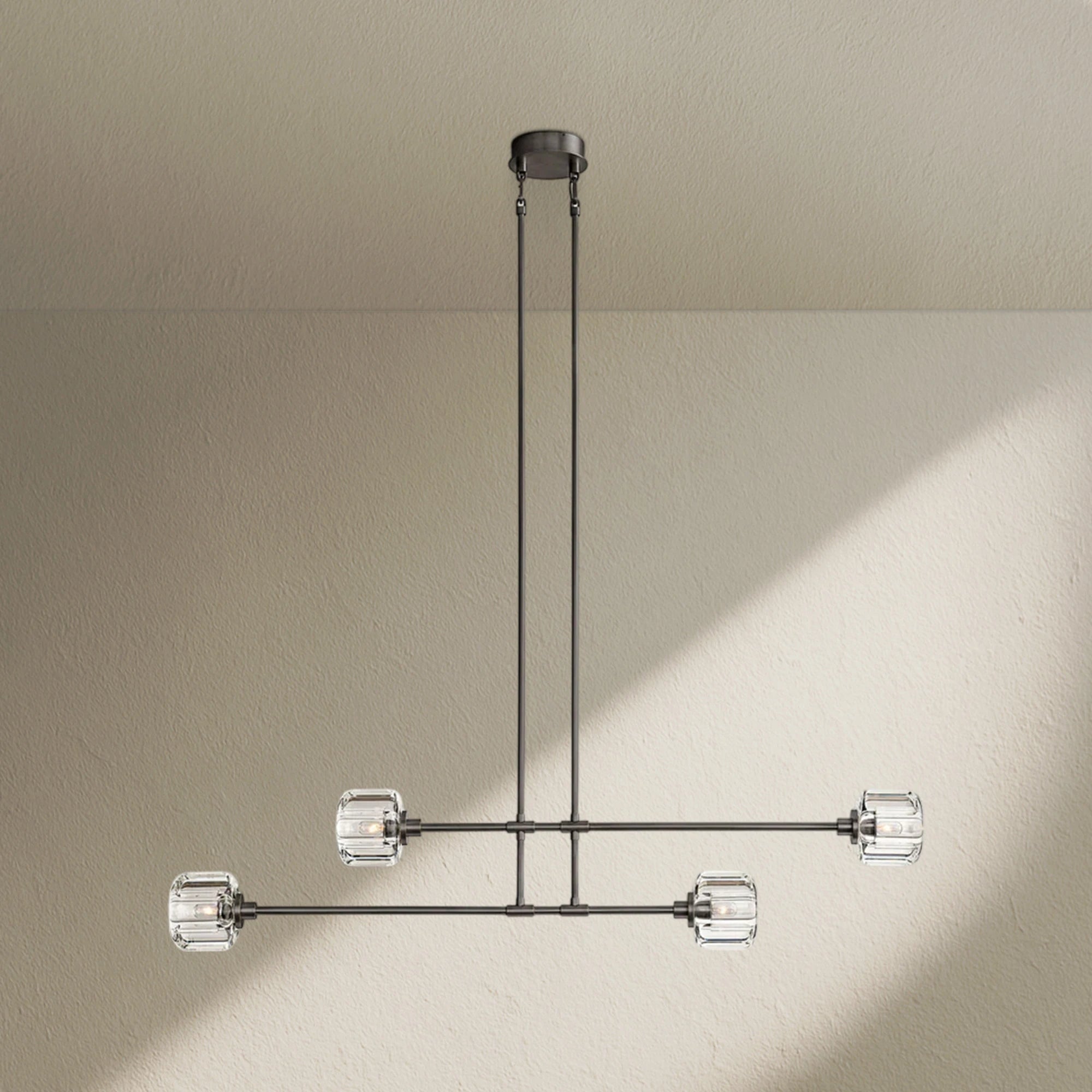 Deamafz Mobile Linear Chandelier 54" 72"