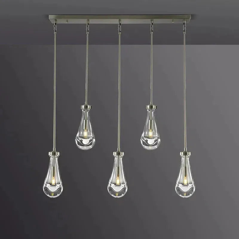 RAFZ Linear Chandelier 5-Light 36"