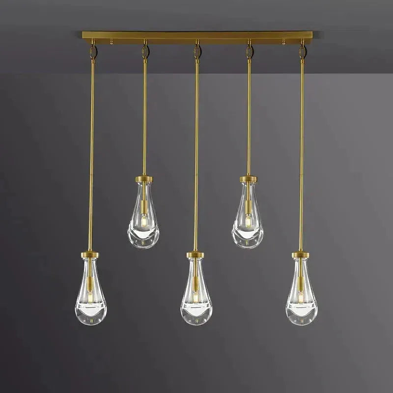 RAFZ Linear Chandelier 5-Light 36"