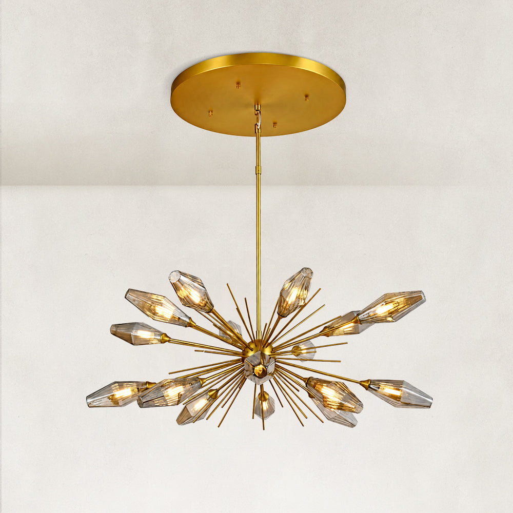 Misty Luxury Smoke Crystal Chandelier