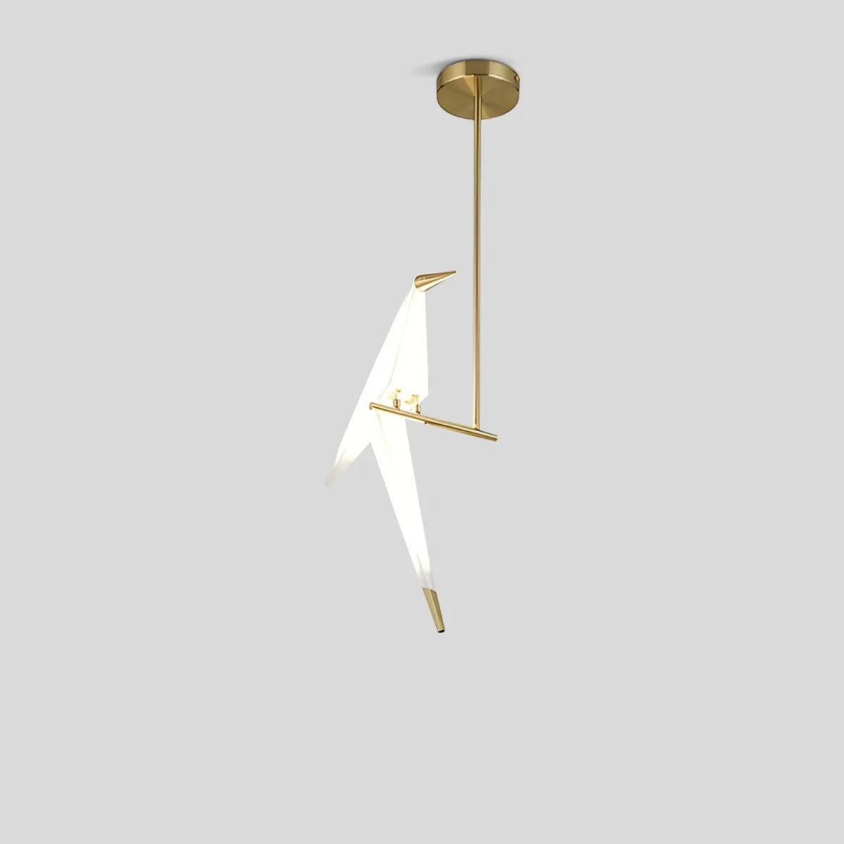 Joyfuzzy Paper Crane Bird Chandelier for Dining Room