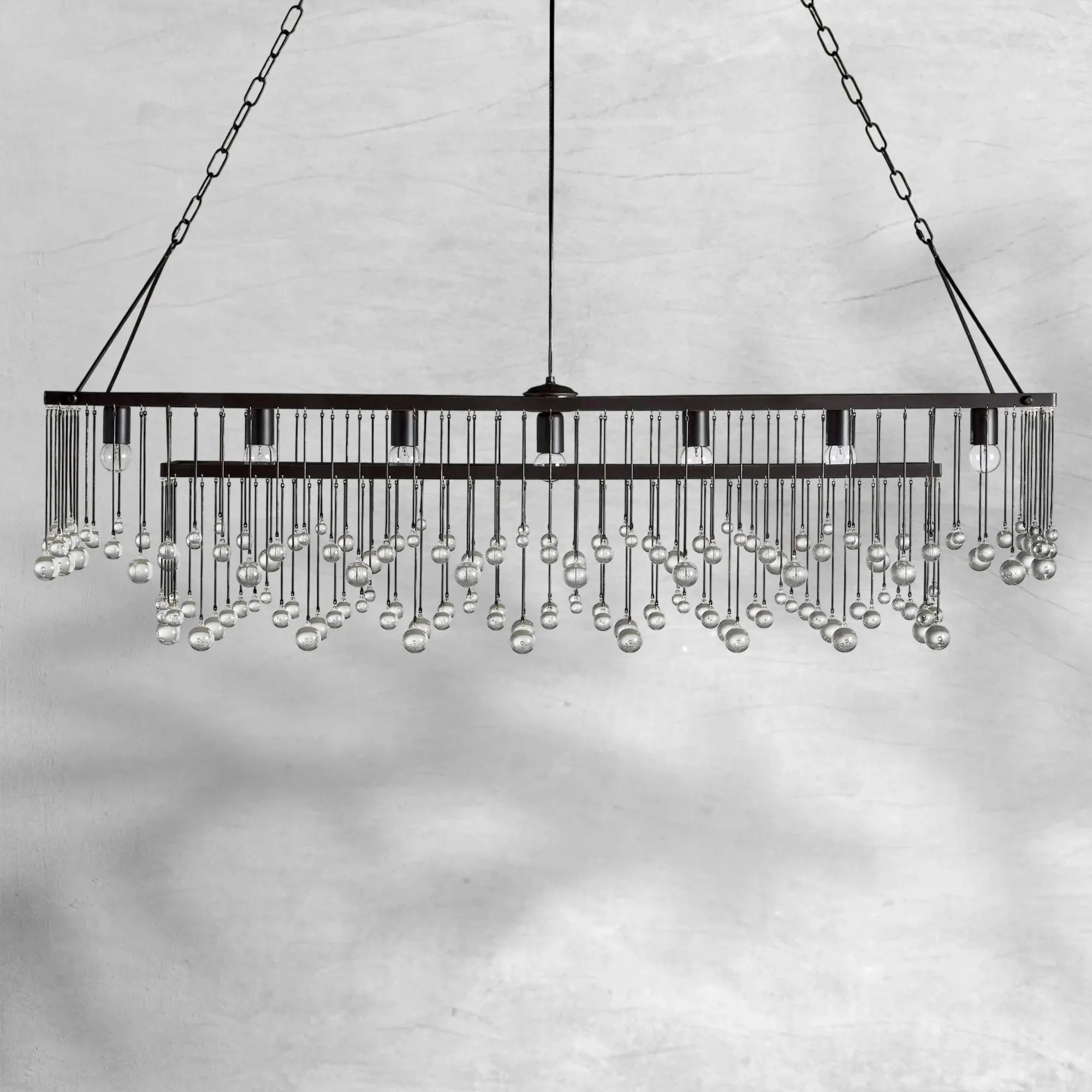 Aubrey Rectangular Chandelier 47''60''