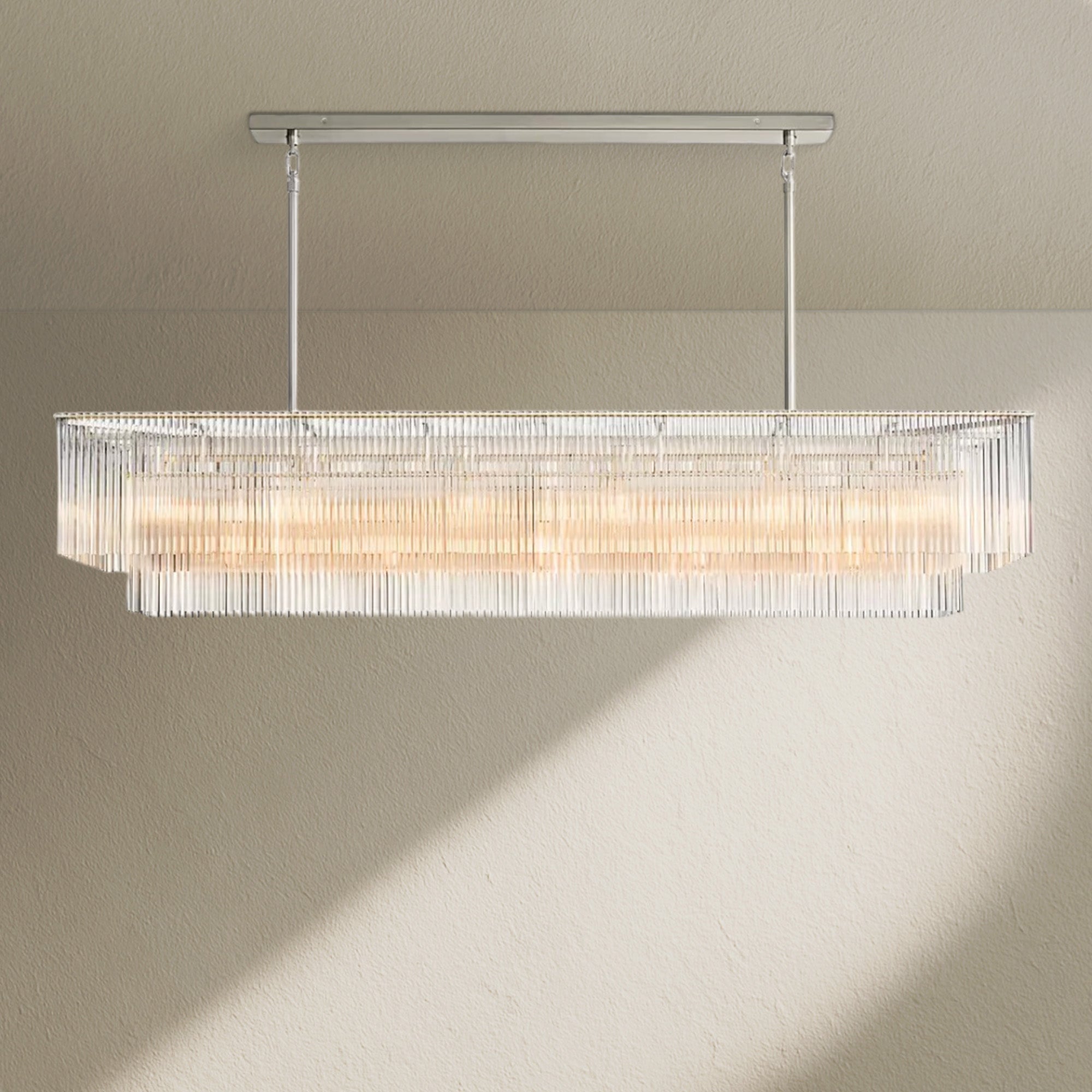 Amfz Rectangular Chandelier 72"