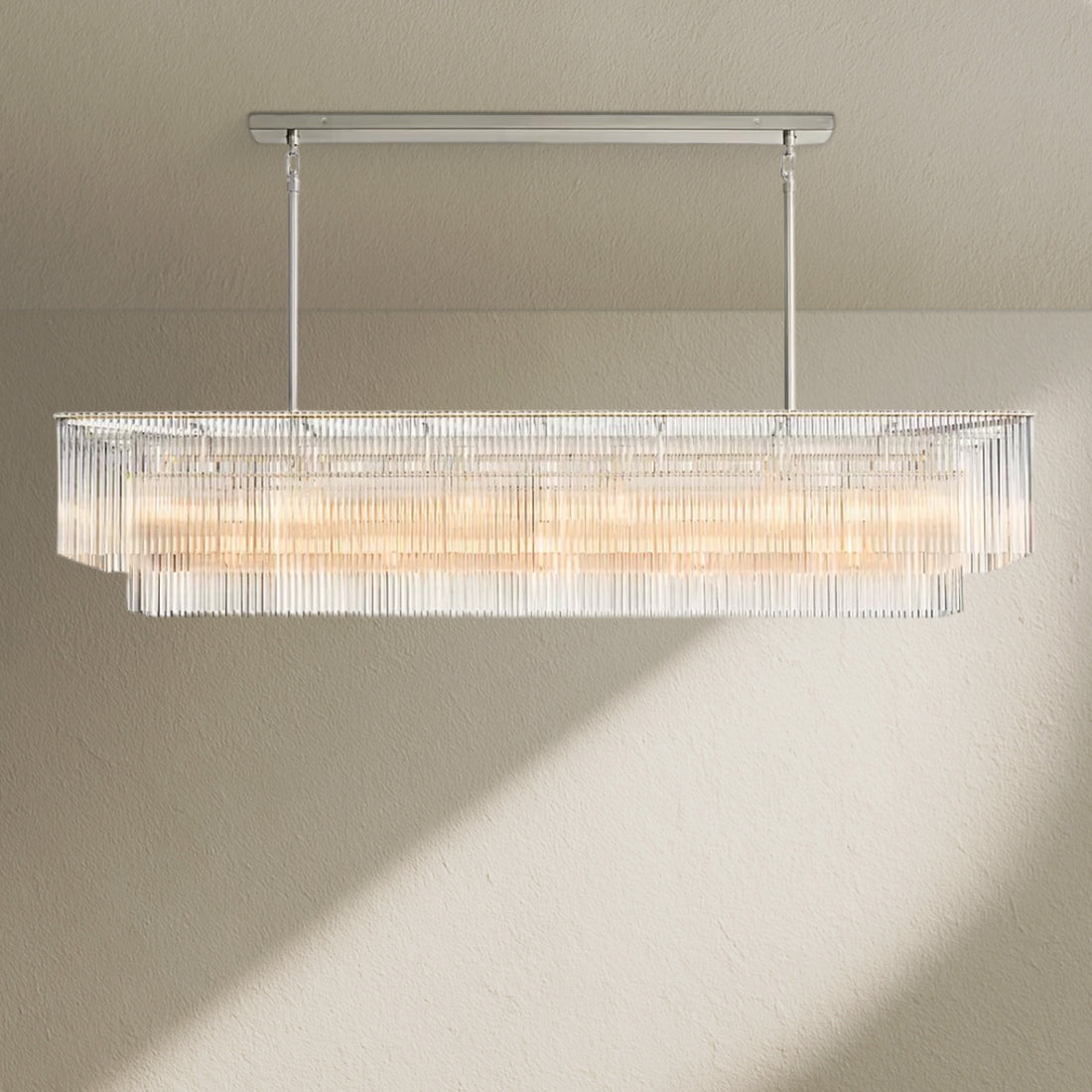 Amfz Rectangular Chandelier 72"