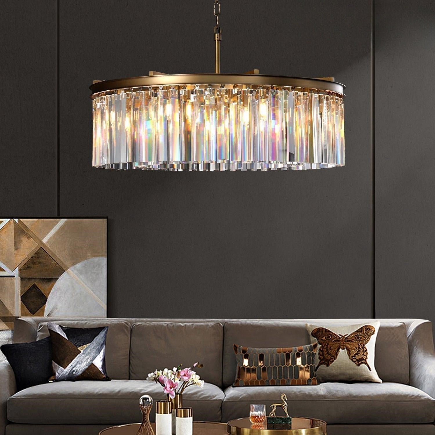Rhyfz Round Chandelier 32"