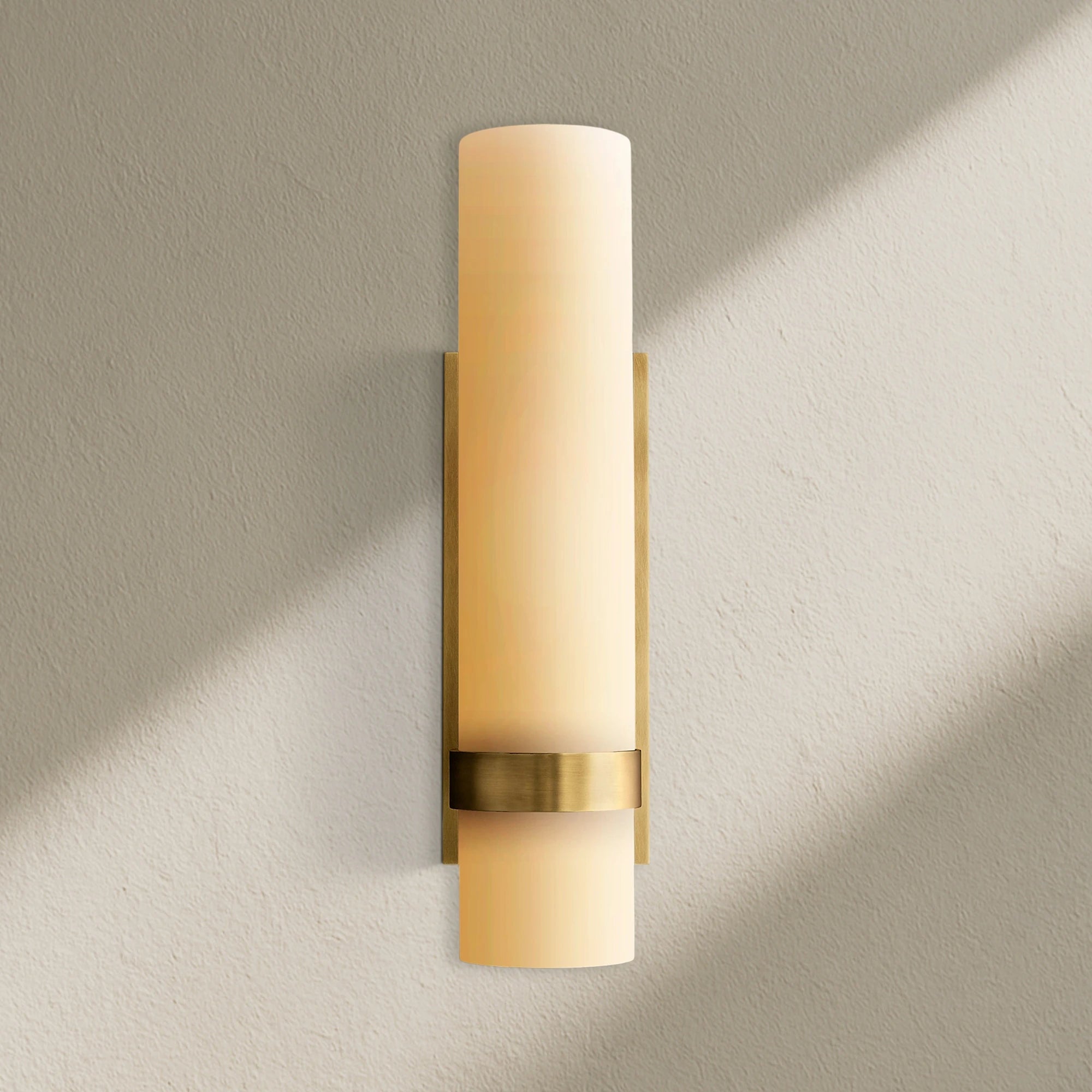 Ravfz Milk Glass Sconce