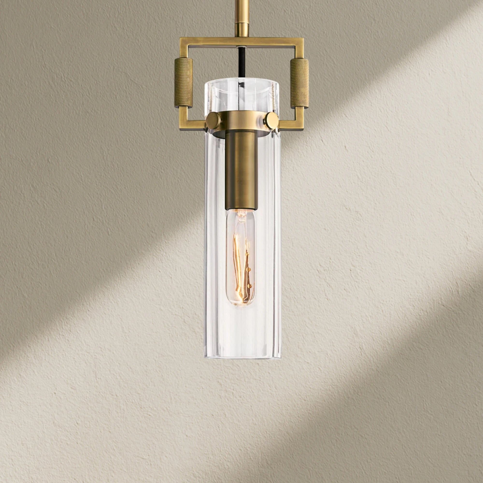 MACFZ Glass Cylinder Pendant 12"22"