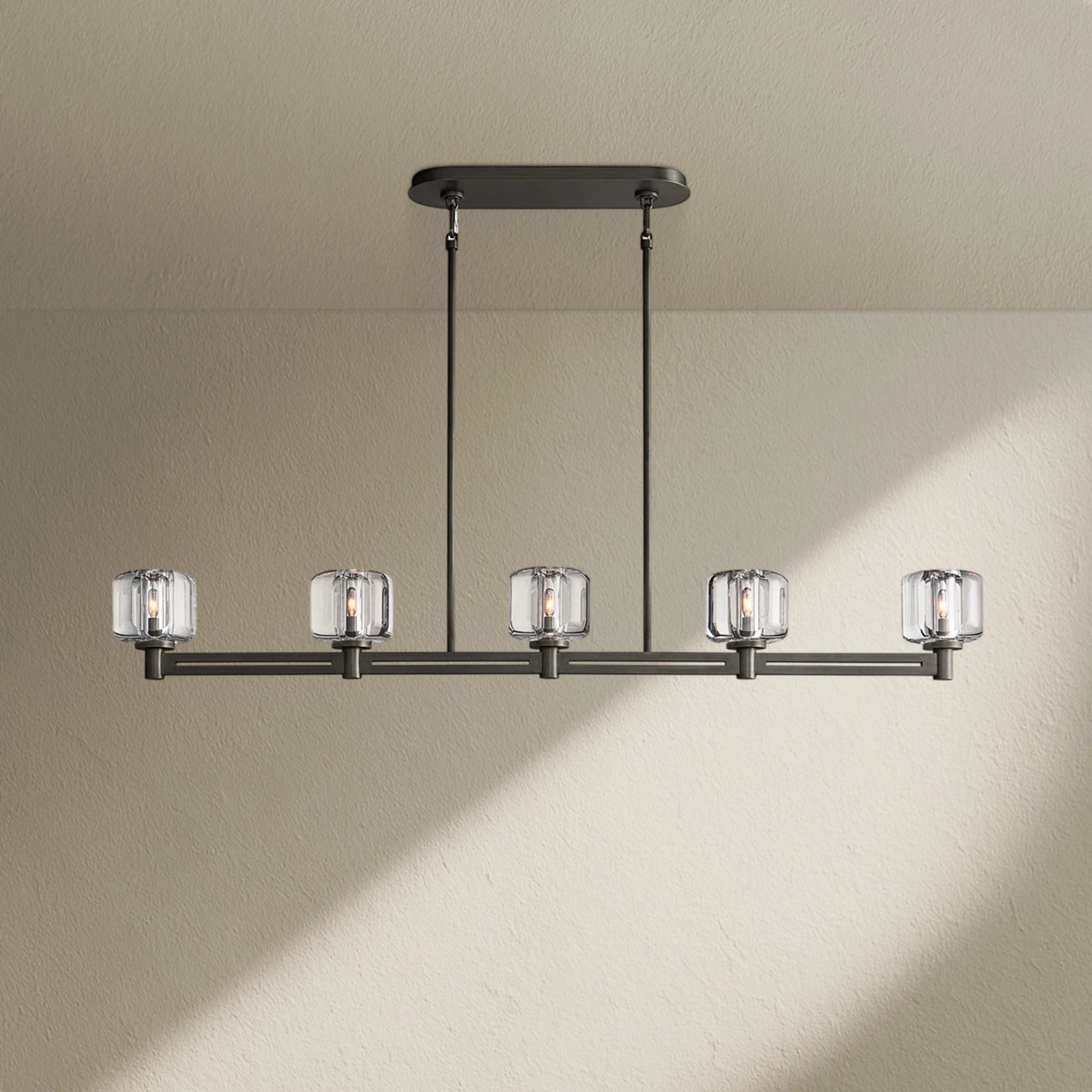 Deamafz Linear Chandelier 54"72"