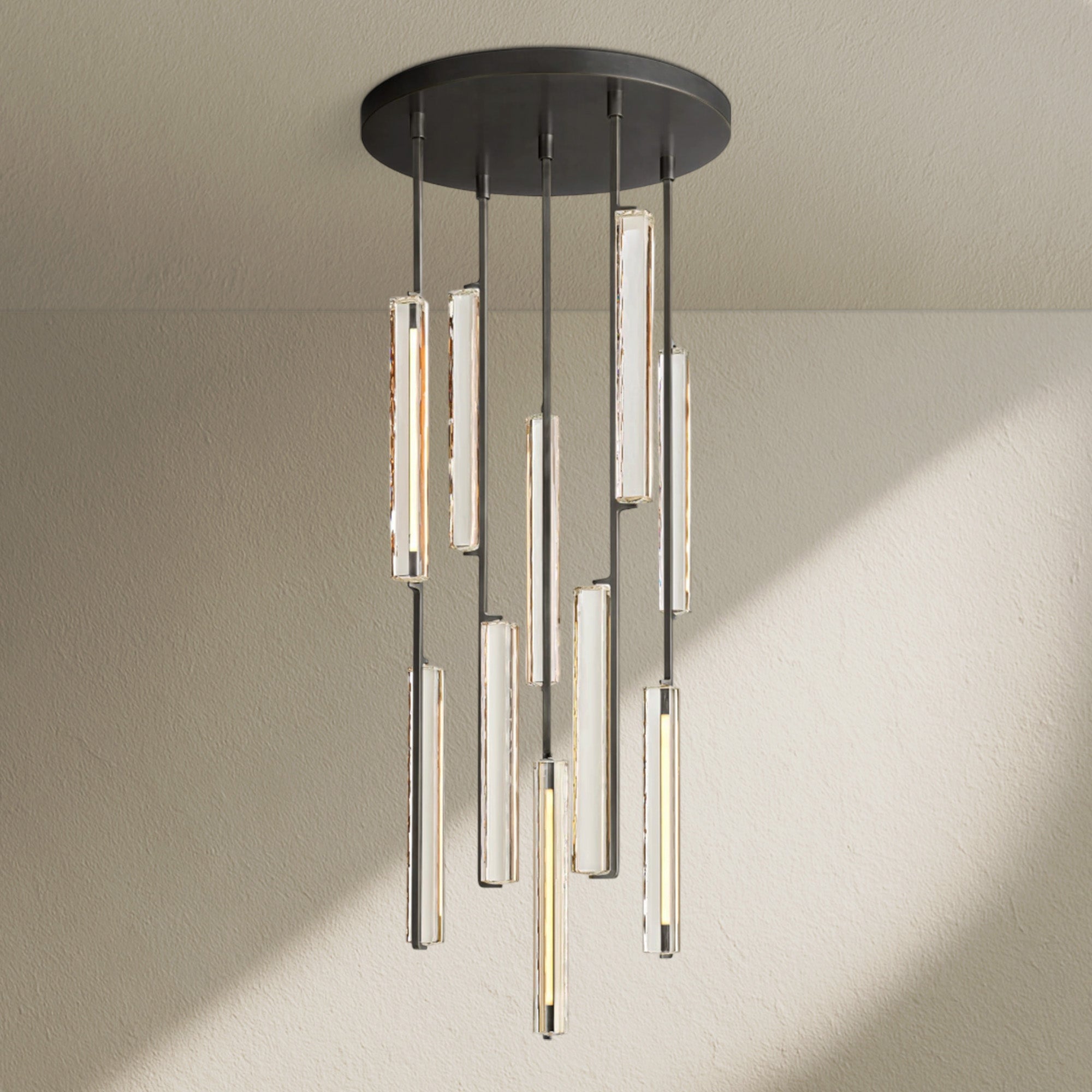 Aufz Crystal Round Chandelier
