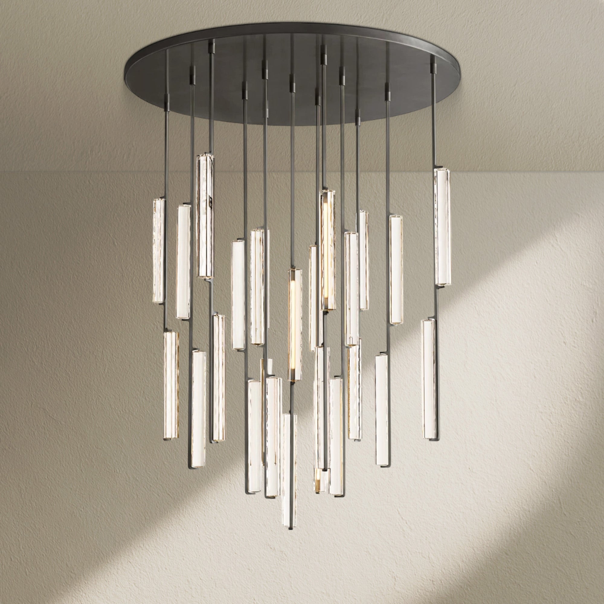 Aufz Crystal Round Chandelier