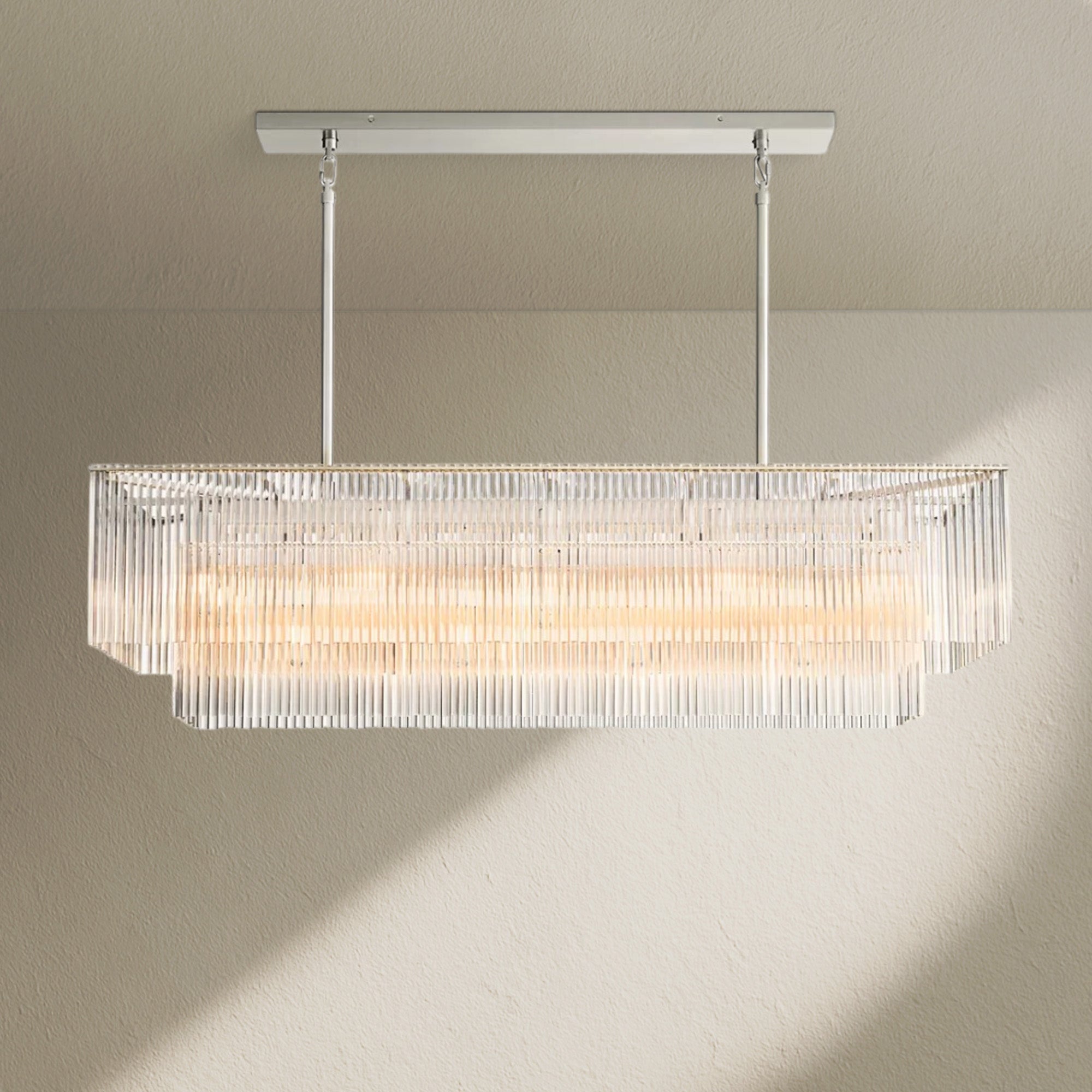 Amfz Rectangular Chandelier 54"