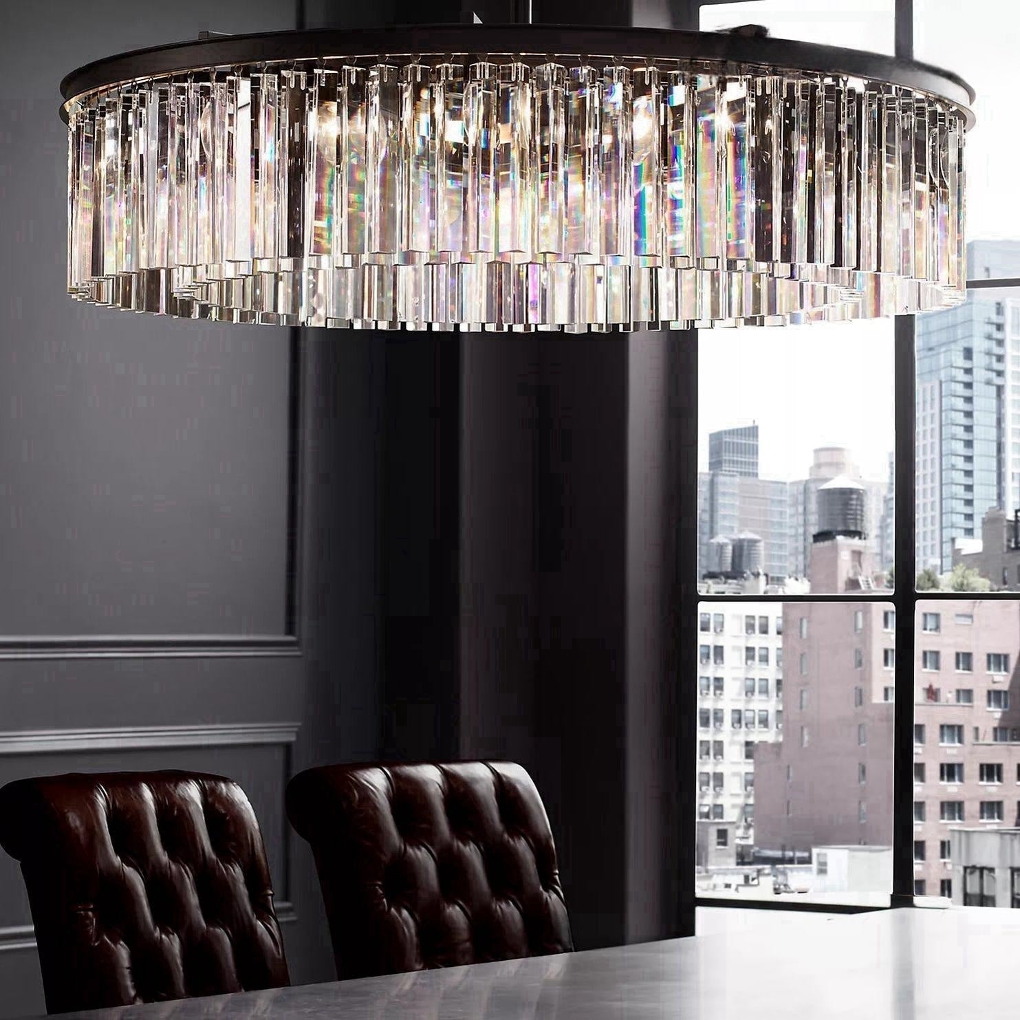 Rhyfz Round Chandelier 32"