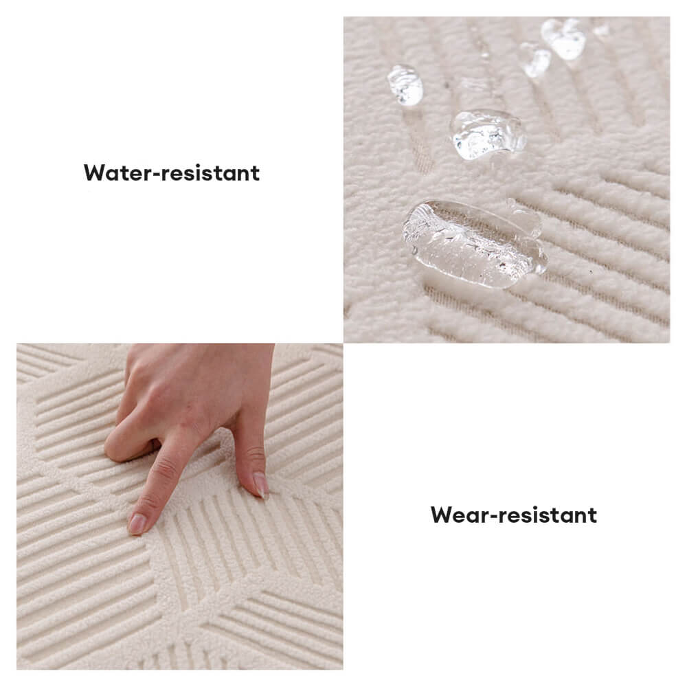 Honeycomb Pattern Water-resistant Stretch Full-Cover Magic Couch Cover