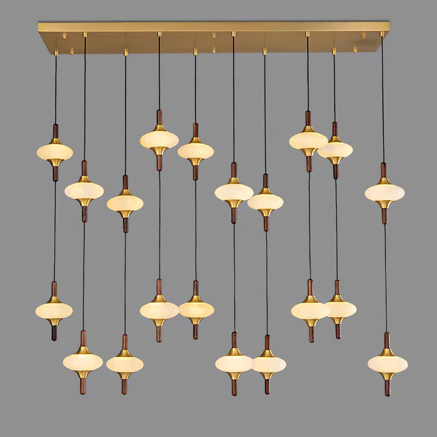 Cascade Spindle Chandelier