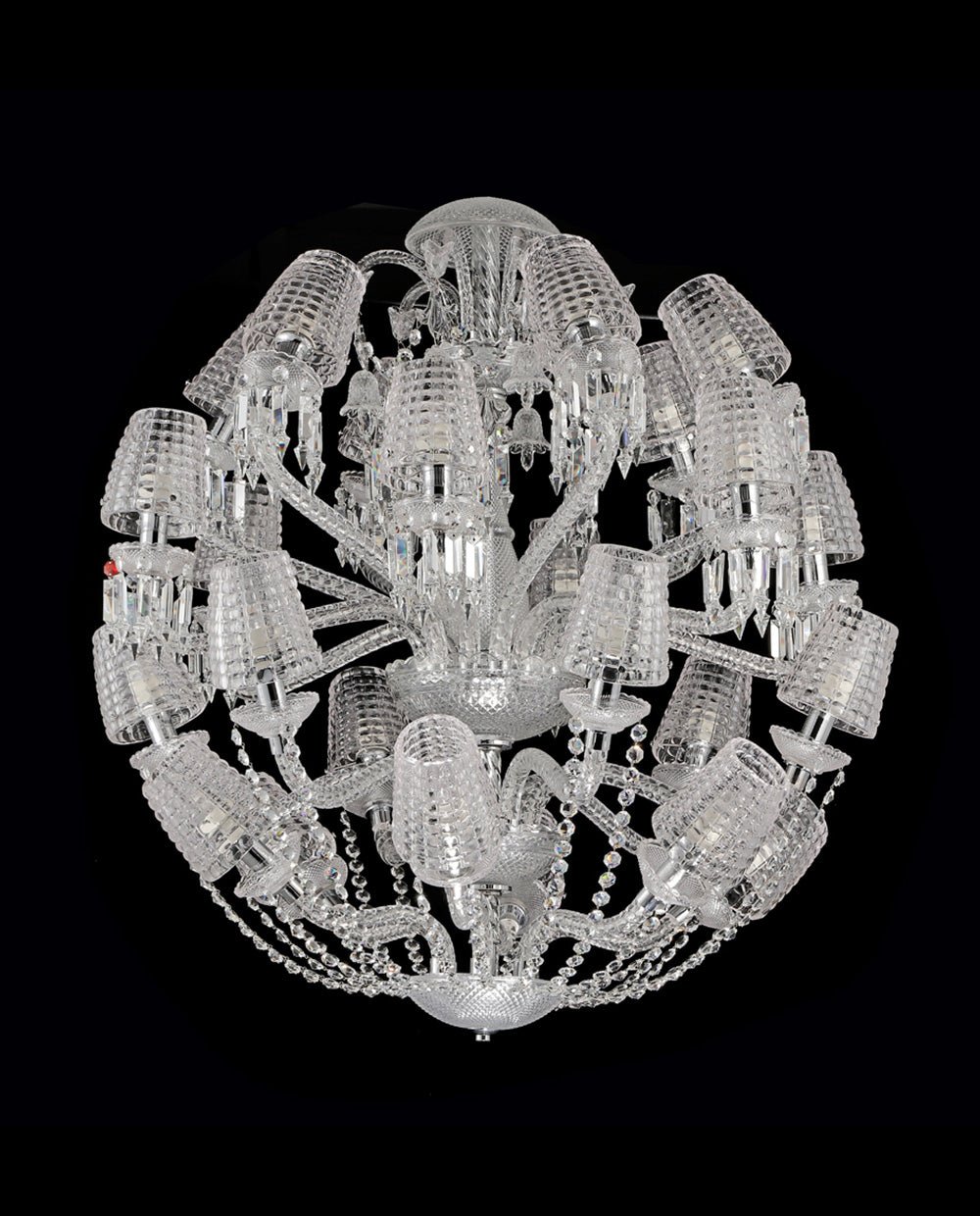 24 Lights Ball Shape Crystal Lighting - Joyfuzzy